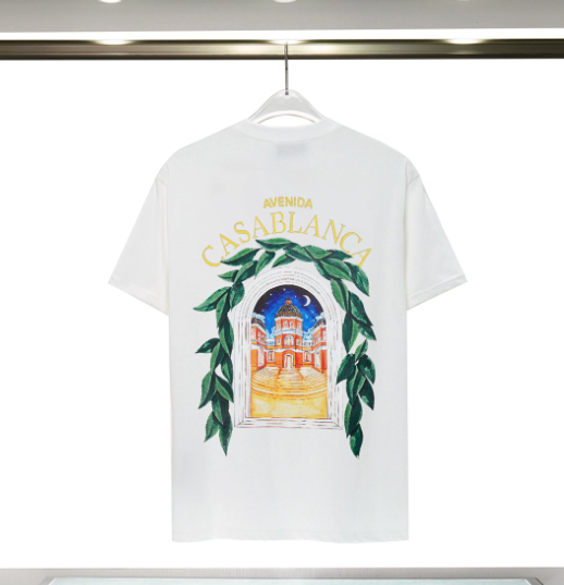 T-shirt Casablanca Silk Print